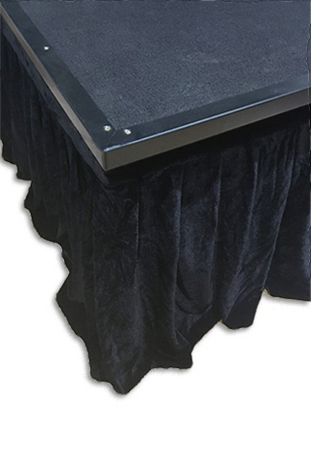 Mobile Stage Edge Skirt