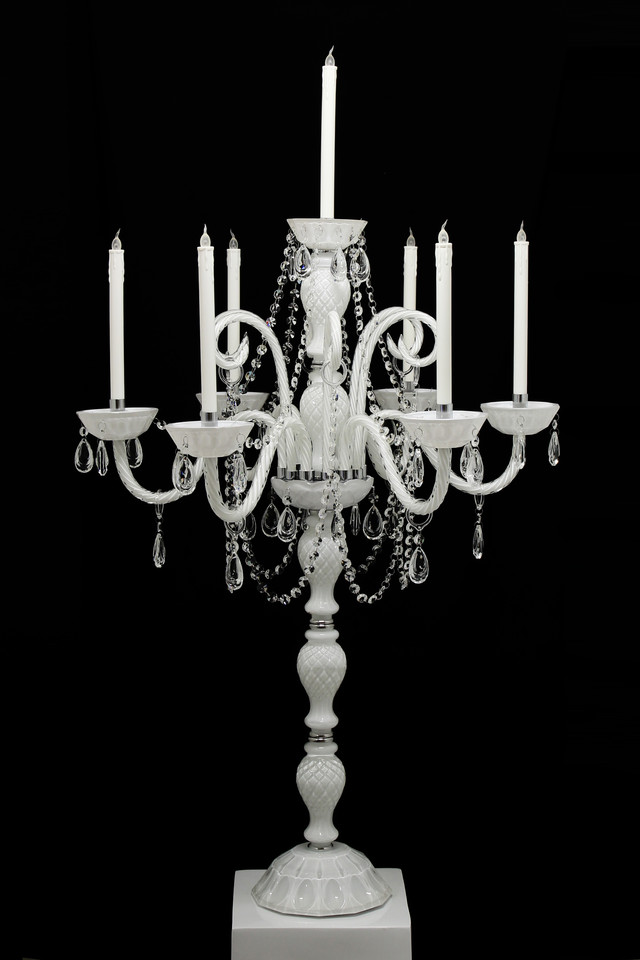 Crystal 6 Arm Candelabra