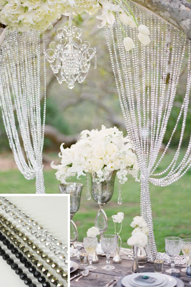 Shimmer Ball Curtain String