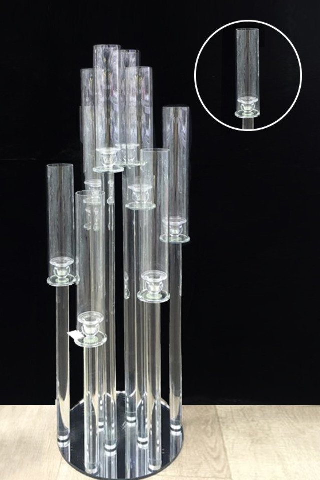 Clear Cluster Candelabra glass replacement