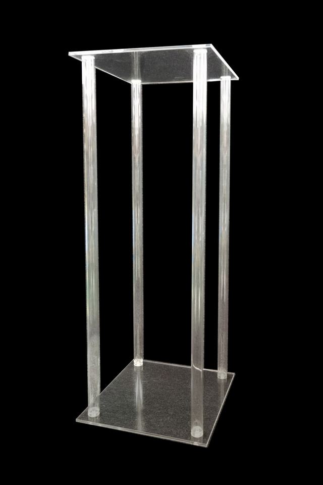 Clear Table Stand