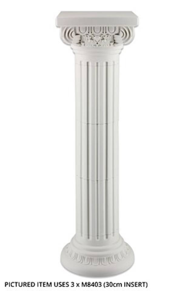 PVC Roman Pillar Base or Top