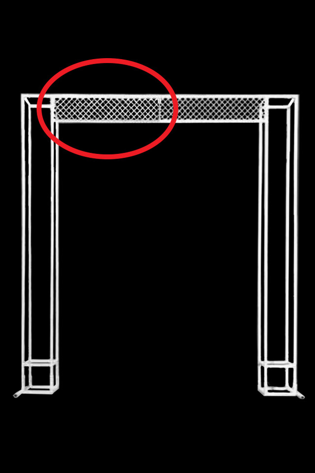Fretwork Gazebo Frame Insert