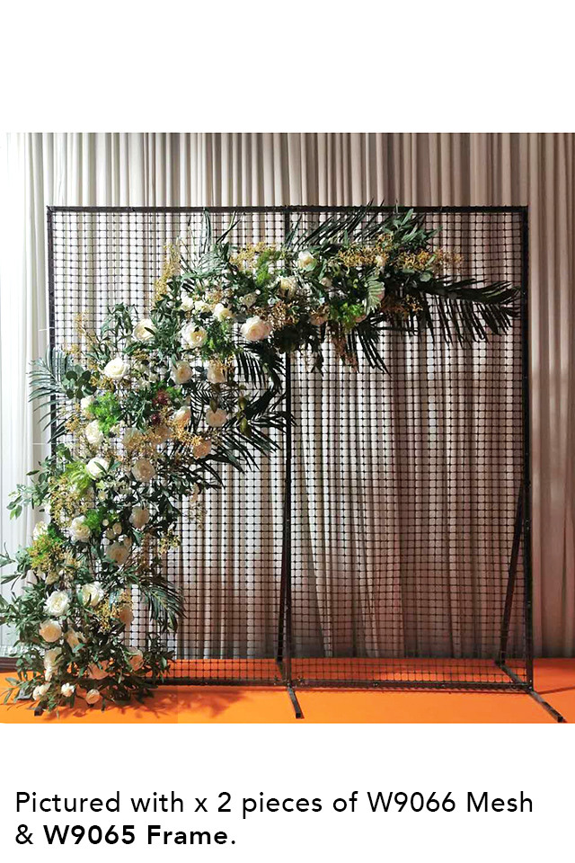 Flower Wall Mesh