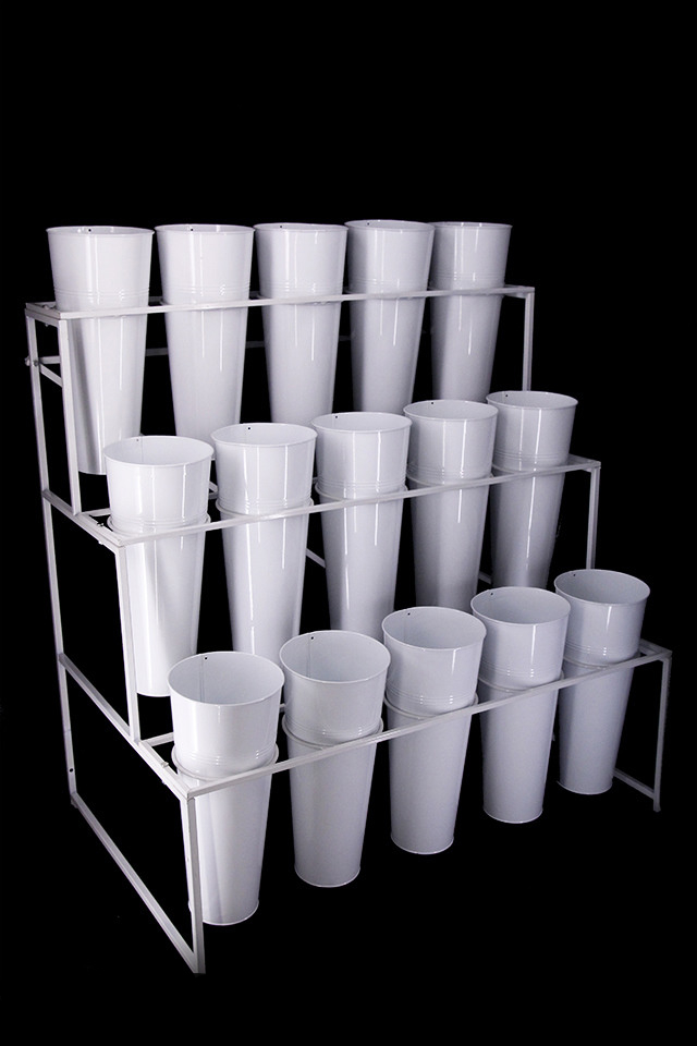 Wall Floral Bucket Stand