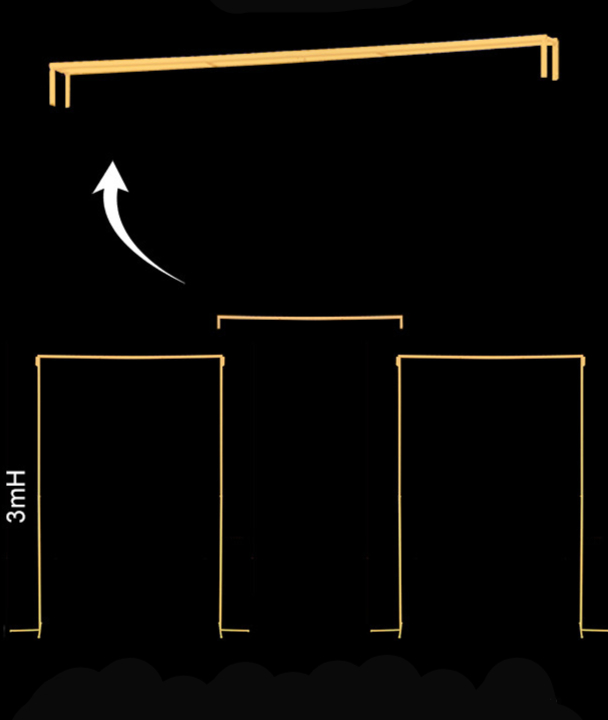 Extension Bar for Party Frame